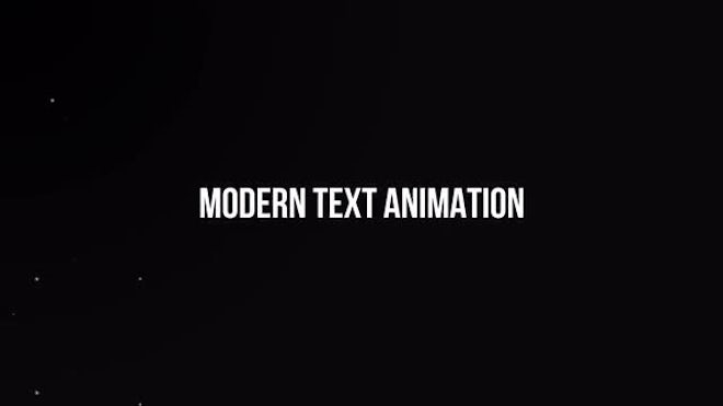 Modern Text Animation - Motion Graphics Templates | Motion Array