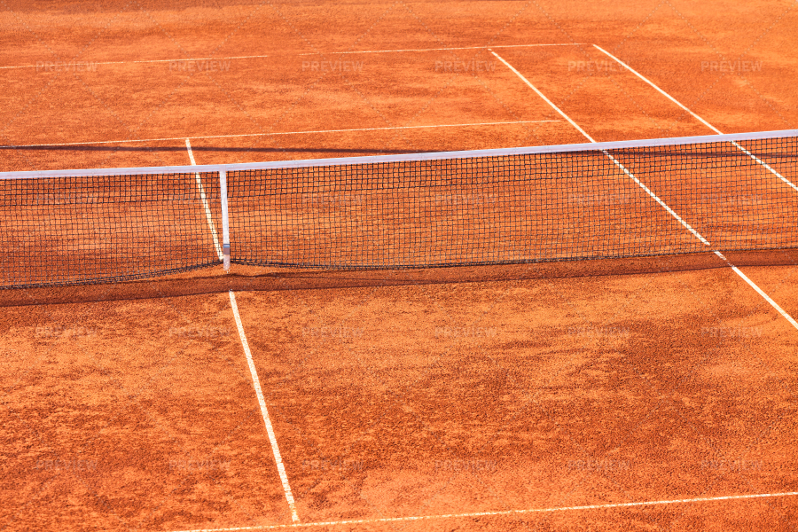 Empty Tennis Court - Stock Photos | Motion Array