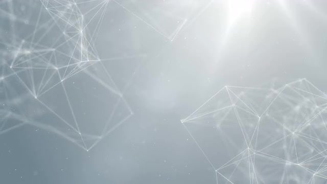 Plexus White Background: Stock Motion Graphics