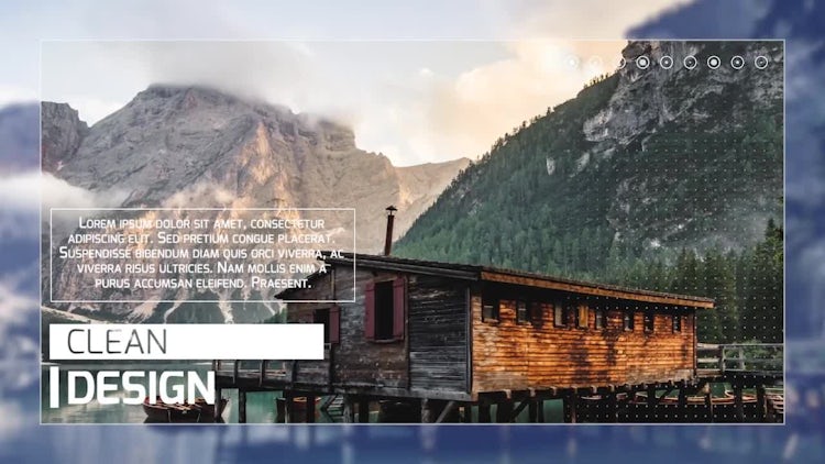 Clean & Modern Slideshow: Premiere Pro Templates