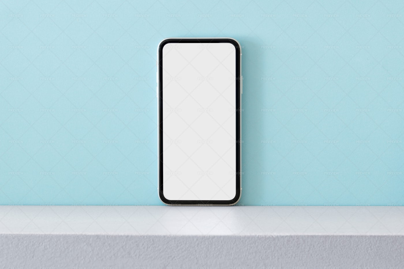 Smartphone With Blank Screen - Stock Photos | Motion Array