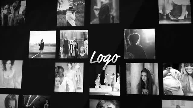 4K Model Portfolio Logo Opener: After Effects Templates