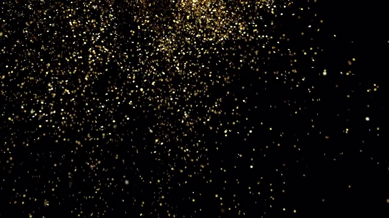 Glitter Particles Confetti - Stock Motion Graphics | Motion Array