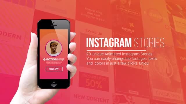 Instagram Stories: Motion Graphics Templates