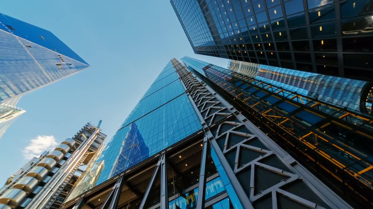 Iconic Skyscrapers in the City of London - Stock Video | Motion Array : The astonishing image depicting a gorgeous view. Its hues are bold and blend ideally. The arrangement is fantastic, and its features are extremely defined.
