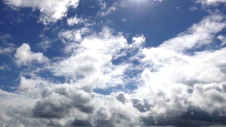 Majestic Clouds Time Lapse : Stock Video
