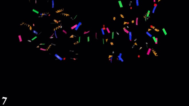 Animated Confetti Burst