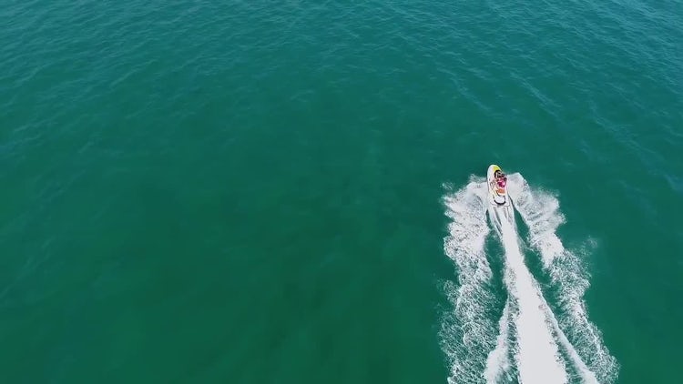 People On Jetski: Stock Video