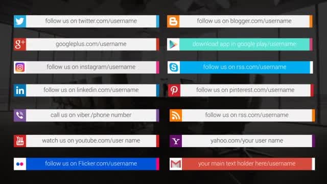 Social Media Promotion Titles: After Effects Templates