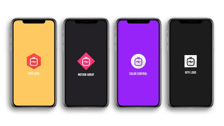 IGTV Logo Reveal After Effects Templates Motion Array