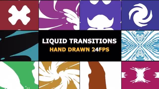 Liquid Transitions Pack: Stock Motion Graphics