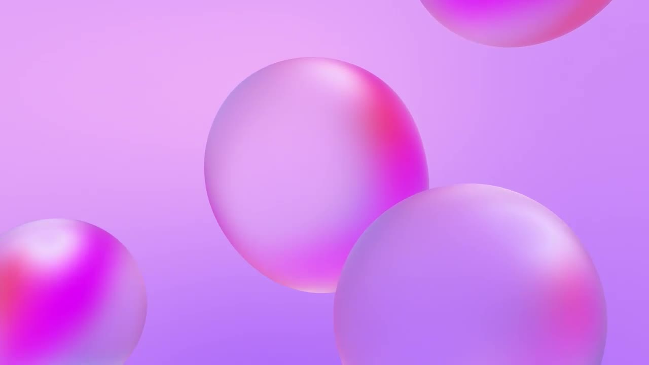 Pink Bubbles Background Loop - Stock Motion Graphics | Motion Array