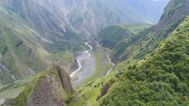 Beautiful Mountains And Mountain Paths: Stock Video