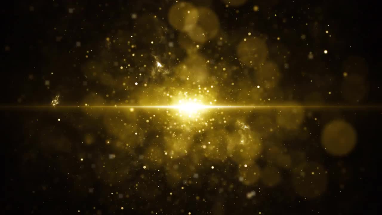 Heavenly Gold Particles Background Loop - Stock Motion Graphics ...