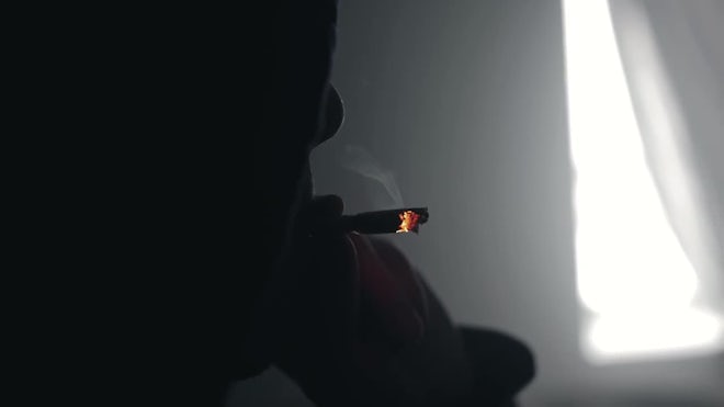cigarette in dark room Teenager Smoking In A Dark Room by Jordan Hatfield - Stock Video cigarette in dark room Teenager Smoking In A Dark Room by Jordan Hatfield - Stock Video