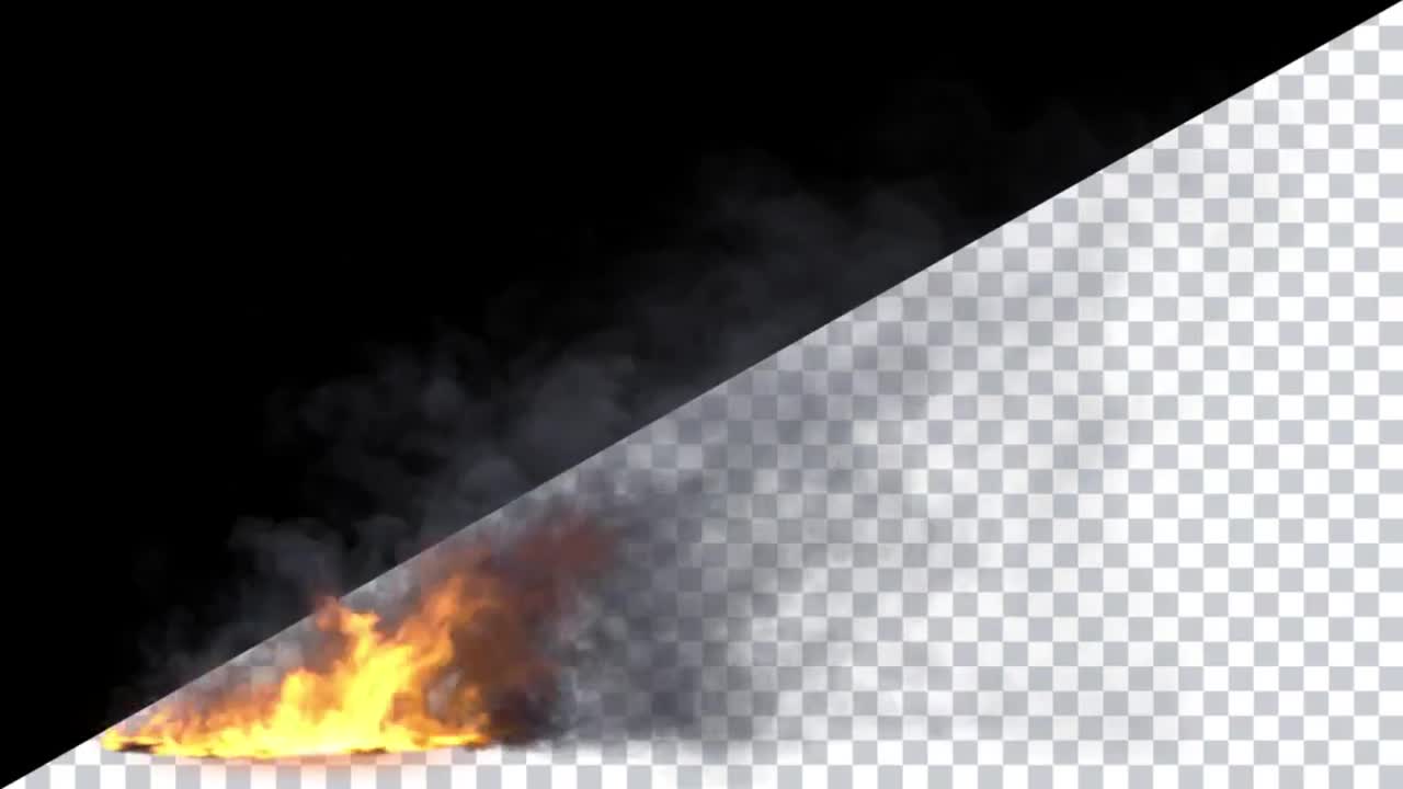 Blazing Fire Loop Stock Motion Graphics Motion Array