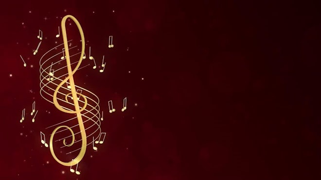Musical Note Background Package - Stock Motion Graphics | Motion Array