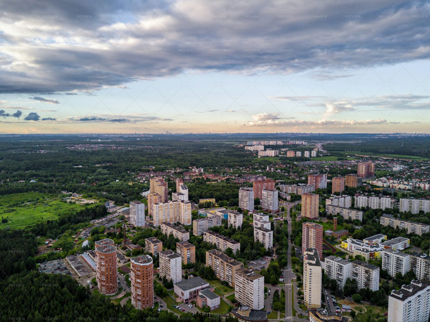 Troitsk City: Stock Photos