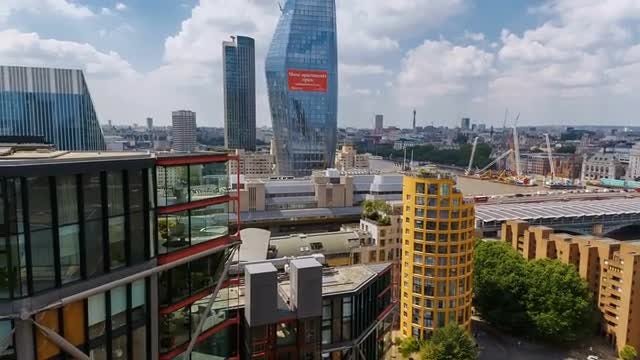 The Southbank Of London, UK: Stock Video