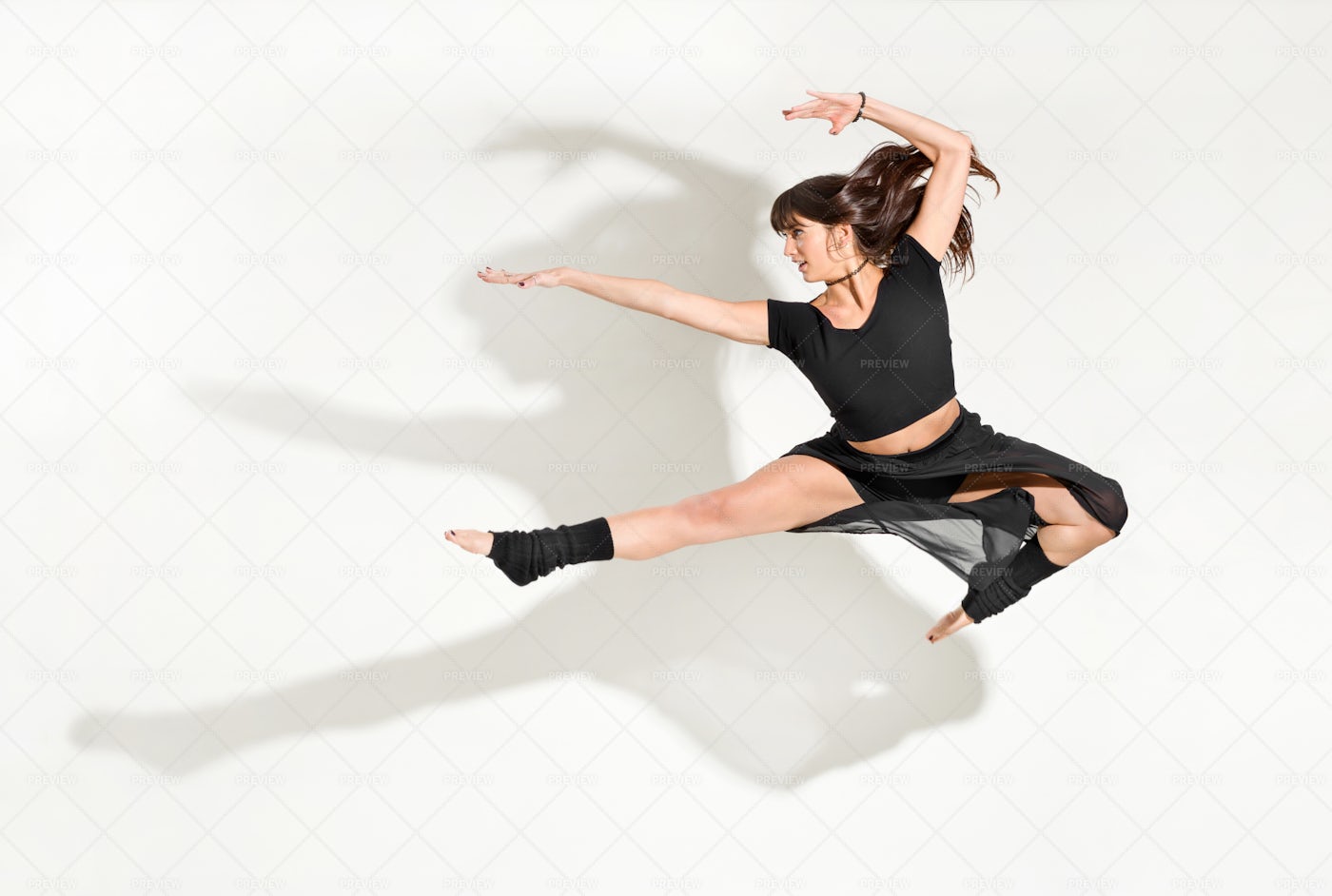 Young Woman Dancer: Stock Photos