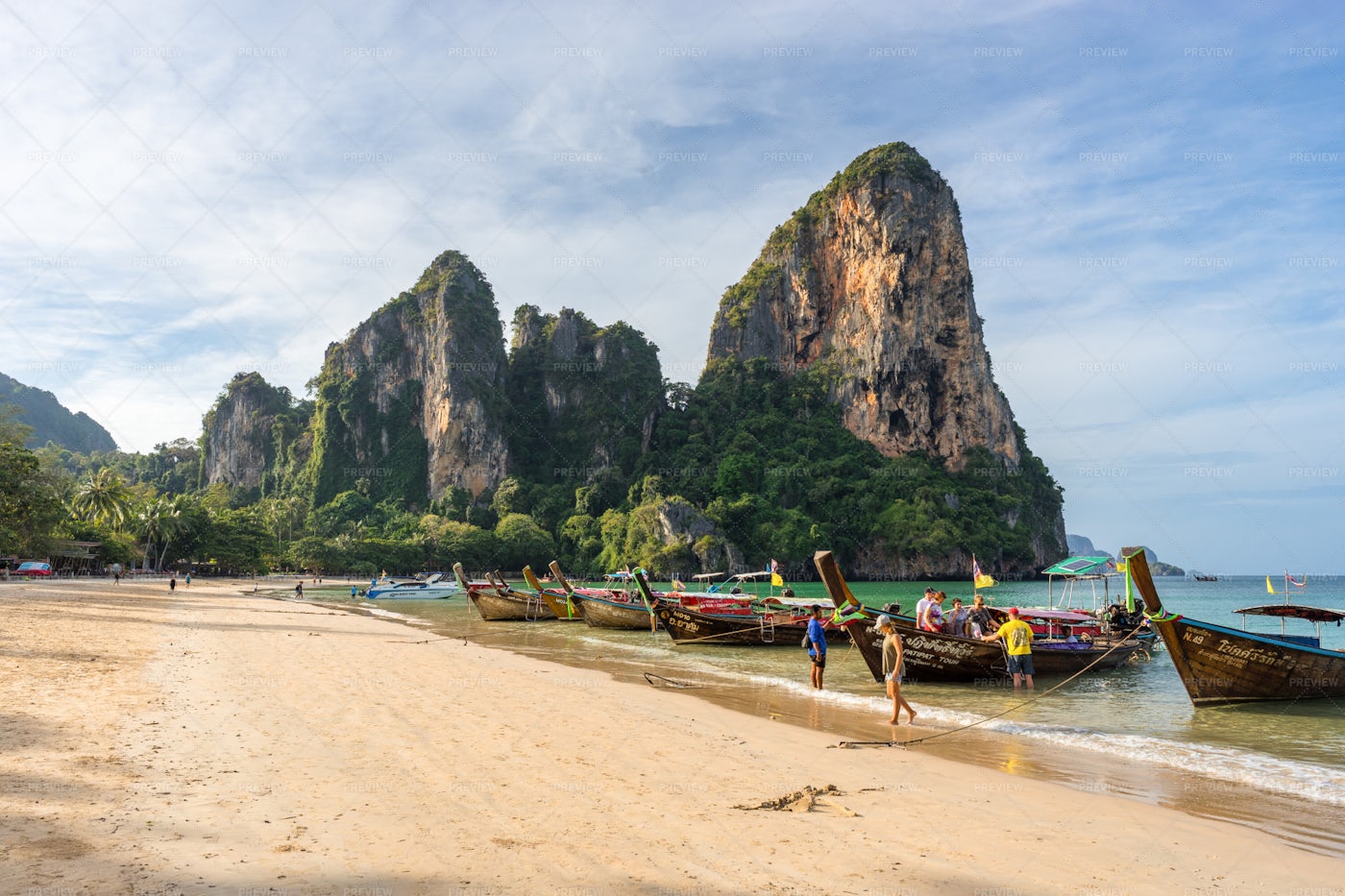 West Railay Beach - Stock Photos 