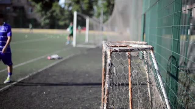 Before a Soccer Game: Stock Video