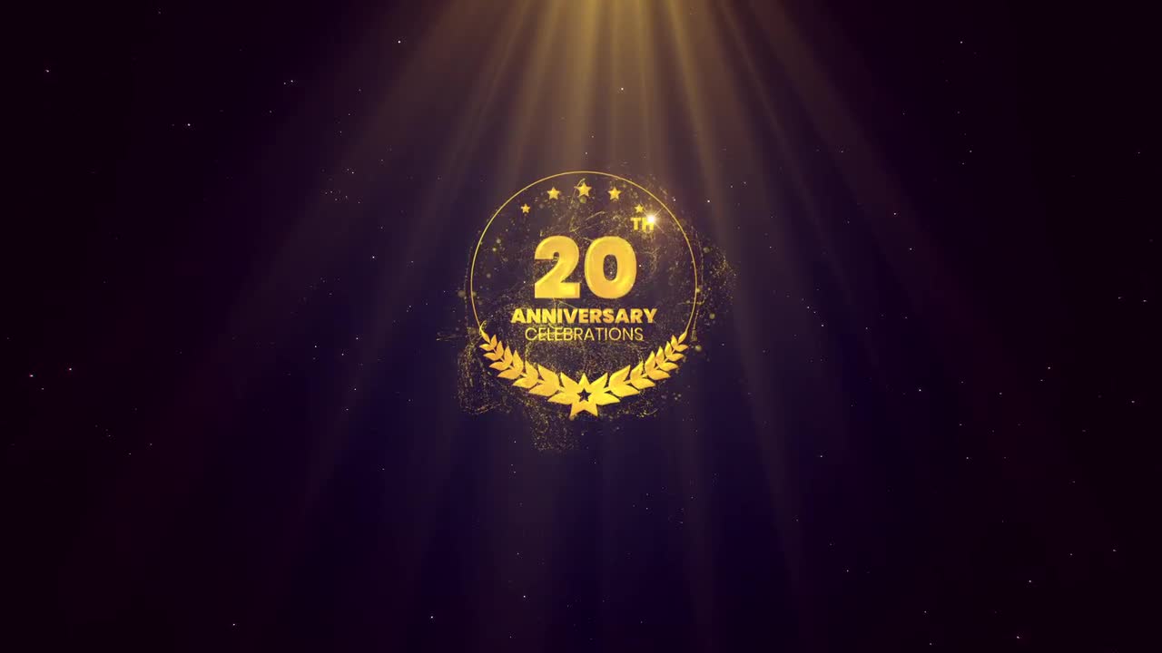 Anniversary Logo Reveal After Effects Templates Motion Array