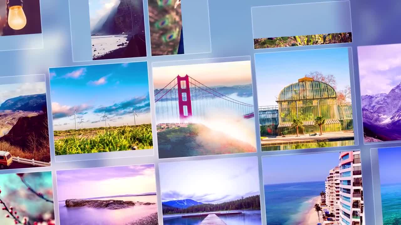 Mosaic After Effects Templates Motion Array