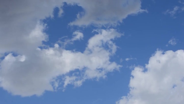 Clouds Forming and Flying Away: Stock Video