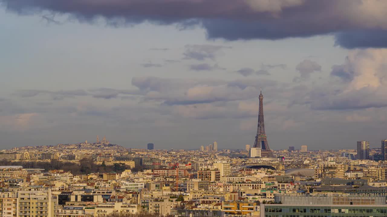 A Sunny Day In Paris - Stock Video | Motion Array