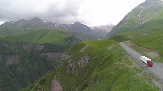 Road In The Mountains: Stock Video