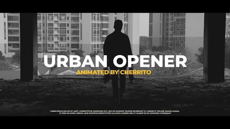 Urban Opener: Premiere Pro Templates
