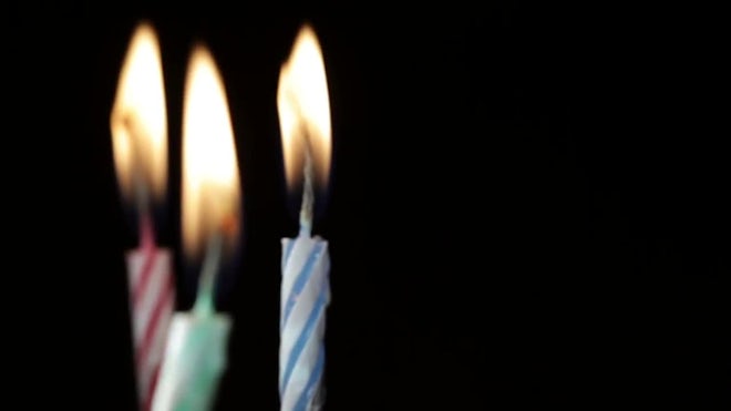 Happy Birthday Candles - Stock Video | Motion Array