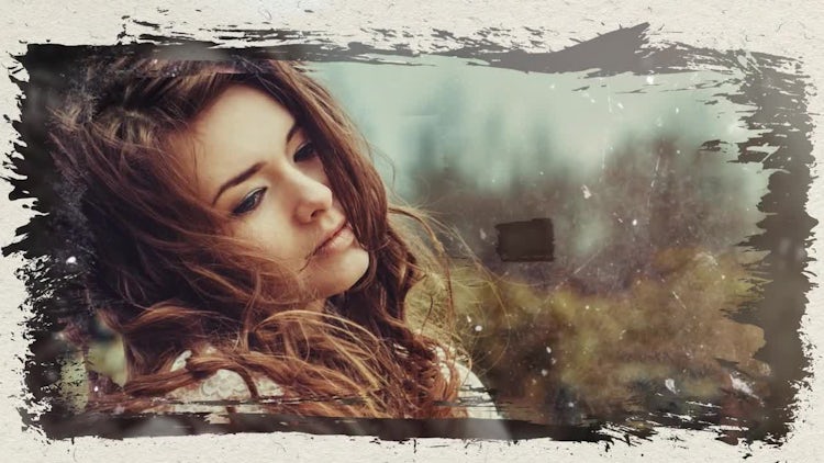 Slideshow Elegant Brush: Premiere Pro Templates