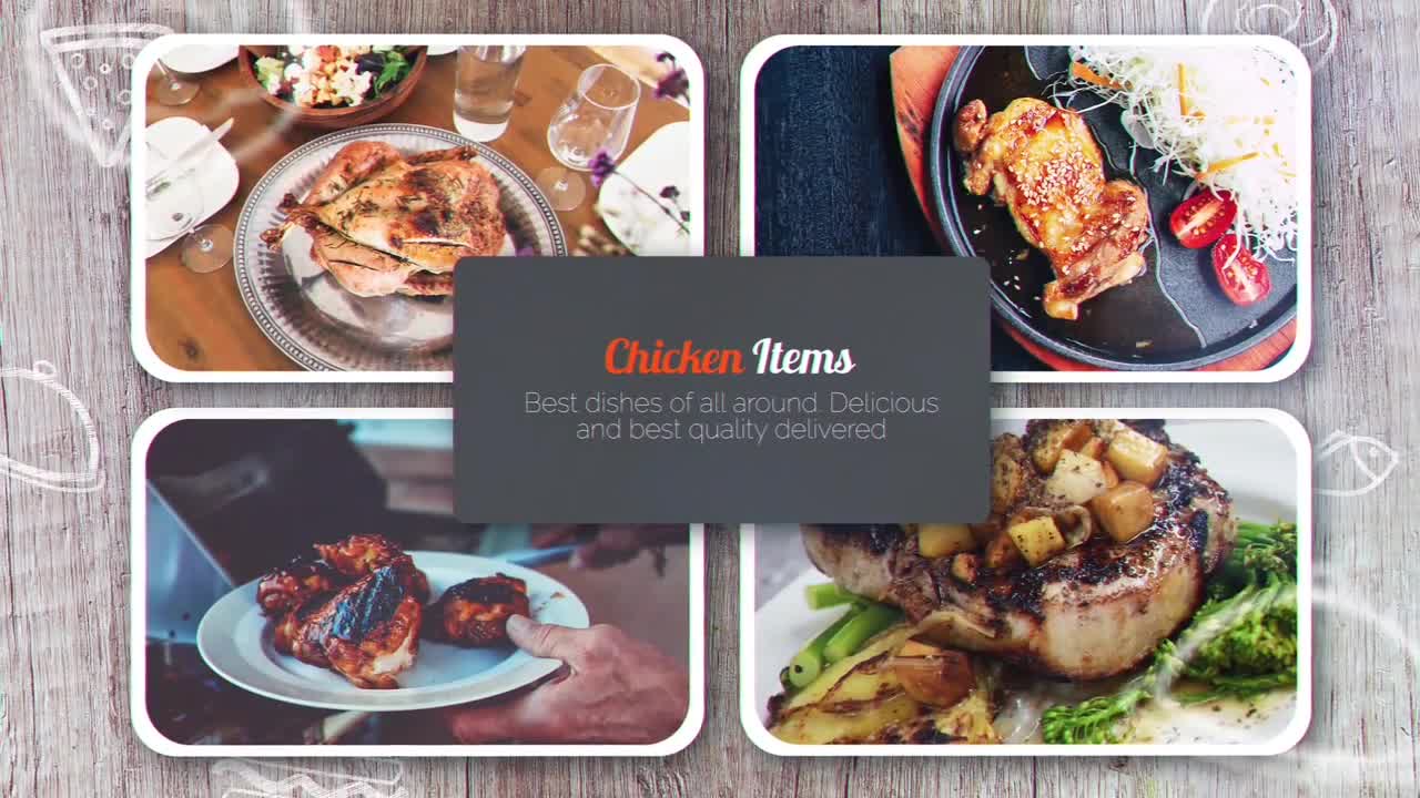 restaurant promo after effects template free download