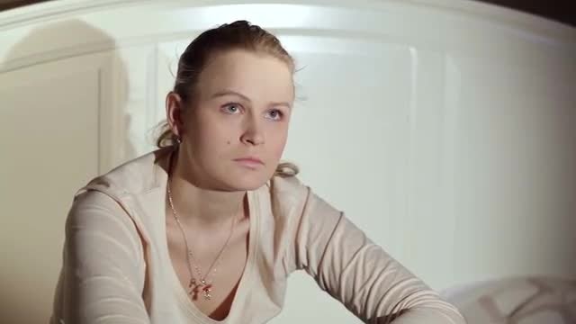 Bored Woman Changing TV Channels: Stock Video