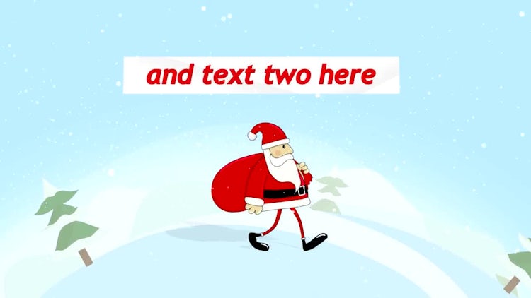 Santa Walk: After Effects Templates