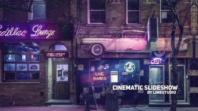 Cinematic Slideshow: After Effects Templates