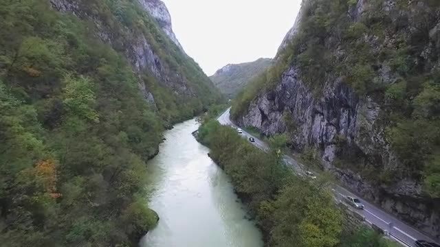 Aerial View Of Beautiful Valley: Stock Video