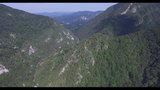 Aerial Shot Of White Mountains: Stock Video