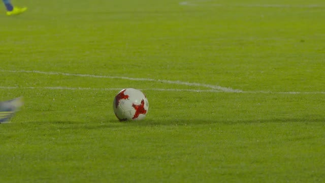 Goal Keeper And Ball: Stock Video