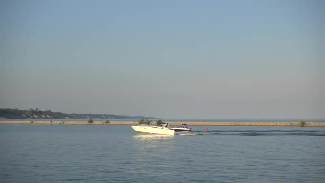 Powerboat And Speedboat: Stock Video