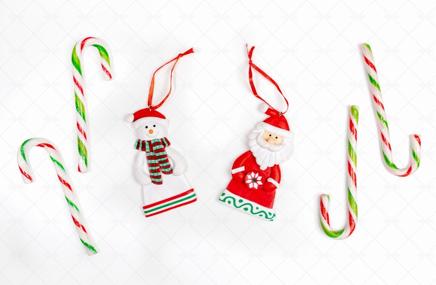 Christmas Composition With Xmas Tree Toy: Stock Photos