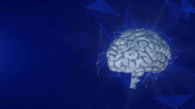 Rotating Brain Background Loop - Stock Motion Graphics | Motion Array