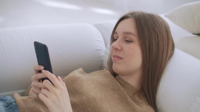 Smartphone Webcam With Friend. - Stock Video | Motion Array