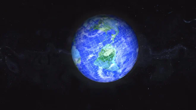 Earth Spinning Video Planet Earth Rotating